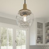  Quoizel QZ-ROYER-1P-MBK - Luster na štapu ROYER 1xE27/60W/230V, prečnik 30,2 cm | Eponuda.com