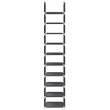  Stalak za cipele 10 razina crni 33x33x174 cm netkana tkanina | shoptok.hr
