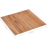 vidaXL Samoljepljive podne obloge 20 kom PVC 1,86m² svijetla boja drva | shoptok.hr