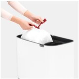 Brabantia Bijela željezna kanta za smeće za odvojeni otpad/na dodir 34 l Bo Touch Bin – | shoptok.hr