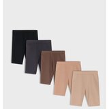 Sinsay Pamučne biciklističke kratke hlače 5 pack | shoptok.hr