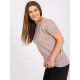 RUE PARIS Blouse-RV-BZ-7544.00-dark beige | Shoptok.si