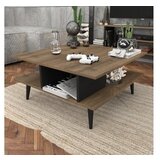 Hanah home sto za dnevnu sobu akya walnut black | ePonuda.com