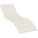 Jastuk za ležaljku prošarani krem 200 x 50 x 4 cm od tkanine | Eponuda.com