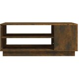 vidaXL stolić za kavu boja dimljenog hrasta 102 x 55 x 43 cm iverica | shoptok.hr
