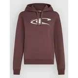Graphic Hoodie purple gray