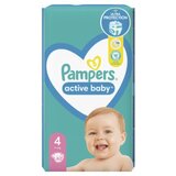 Pampers plenice Active Baby, velikost 4 (9-14 kg), 62 kosov Cene