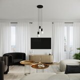 Sollux Namizna svetilka HALO črna, (5000352432) | Shoptok.si