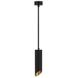  Luster na sajli 1xGU10/35W/230V 30 cm crna u