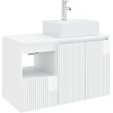  Set namještaja za kupaonicu 2 kom. Bijela visokog sjaja 49,5 x 41 x 79,5 cm | Shoptok.si