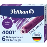 Tinta za nalivpero patrone pk6 4001 pelikan 301697 ljubičasta