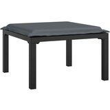  6-dijelna vrtna garnitura crno-siva od poliratana | shoptok.hr