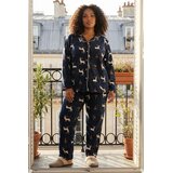 Trendyol Ženski set pidžama Tbbaw26Ai00054, Tamnoplavi | Eponuda.com