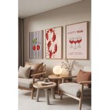 WALLXPERT Ç-300841 - 3040 set dekorativnih slika u više boja (3 komada) | Eponuda.com