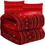 Ruhhy mekana deka 1.6x2m + 2x jastučnice, crvena | shoptok.hr