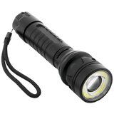 Entac baterijska svetilka Zoom 8 W, 700 lm, 200 m, 5h (3xAAA) 18650 Li-ion +polnilec IP65 EFL-ZOOM-8W-ALU | Shoptok.si