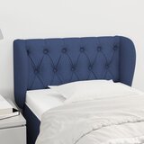  Uzglavlje s ušima plavo 83x23x78/88 cm od tkanine | shoptok.hr