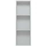 Espacio Modularni regal (30 x 17 x 90 cm, Bele barve, Mat)