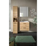MID.YOU Kopalnica Z Umivalnikom Ice, Barva Hrasta, 3-Delna | Shoptok.si