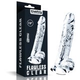 Lovetoy Flawless Clear Dildo 7.5" Cene