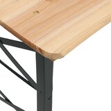  Sklopivi pivski stol 170 x 50 x 75/105 cm od masivne jelovine | shoptok.hr