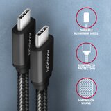 Axagon CC USB CM 3.1Gen1 &amp;lt;&amp;gt; USB CM, 1m, Crna, BUCM3-CM10AB, AXA Slike