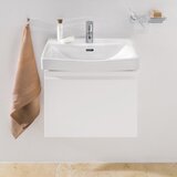 Laufen H8109550001041 Pro Nordic 56 x 42 cm pravokotni vgradni keramični umivalnik z odprtino za armaturo | Shoptok.si