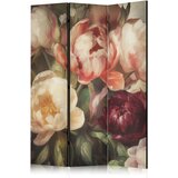  Paravan - Blooming Peonies - Charismatic Flowers Bathed in Sunlight | shoptok.hr