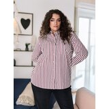 Sinsay Prugasta košulja od pamuka PLUS SIZE | shoptok.hr