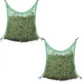 vidaXL Mreža za seno 2 kosa kvadratne oblike 0,9x3 m PP | Shoptok.si