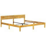  Posteljni okvir iz trdnega mangovega lesa 200 cm | Shoptok.si