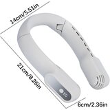 Generic Rezilo ventilatorja, ki prosto visi na vratu, leni prenosni zunanji majhen ventilator, prenosni USB tihi ventilator, ki nosi glavo, športni majhen ventilator, (21125916) | Shoptok.si