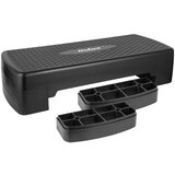 Rebel ACTIVE Step klupa za aerobik i fitnes sa 3 nivoa visine crna 68cm RBA-3227-BK | Eponuda.com