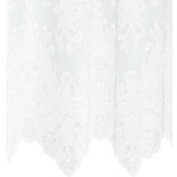 vidaXL Zavjese sa zavjesama Cvjetni Bijelo 900 x 240 cm Poliester | shoptok.hr