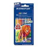 Staedtler Bojice Noris Club Jumbo ABS, 10 komada + šiljilo | shoptok.hr