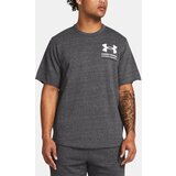 Under Armour T-shirt UA Rival Terry SS Colorblock-GRY - Men's Cene