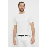 Marc O'Polo Bombažna kratka majica moški, bela barva