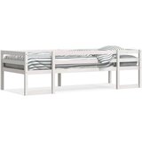 vidaXL Okvir za dječji krevet bijeli 90 x 200 cm od masivne borovine | shoptok.hr