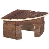 Nobby lesena hiška woodland patty, kotna - 32 x 13 x 21 cm Cene