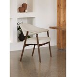 Unique Furniture Krem blagovaonske stolice u setu s naslonima za ruke 2 kom od punog hrasta Elk – | shoptok.hr