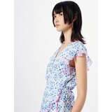 Zwillingsherz Obleka 'Josefine' modra / roza / bela | Shoptok.si