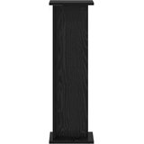  Stalak za biljke 2 pcs Crni Hrast 25 x 25,5 x 80,5 cm | shoptok.hr