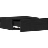  Viseče nočne omarice 2 kosa črn hrast 40x32x15 cm inženirski les, (5000107279) | Shoptok.si