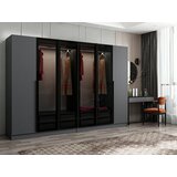 Hanah home Ormar Kale Plus-7805, 270x210x52 cm, Crno-siva | Eponuda.ba