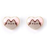 Pusheen Nau&amp;scaron;nice - srca, roza i zlatni ton Slike