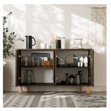 Hanah home komoda venedik - walnut