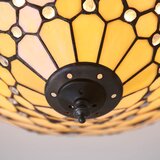 Endon 70242 - plafonsko svetlo tiffany pearl 2xE27/60W/230V, prečnik 37 cm | Eponuda.com