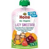 Holle Bio sadni pire "Lazy Sweetato - s sladkim krompirjem, slivo, bučo, jagodo in ovsom" - 100 g Cene