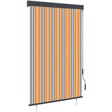 vidaXL Zunanje rolo senčilo 120x250 cm rumeno in modro Cene
