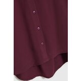 Marisse WOMEN'S SHIRT Z-KO-4822 BURGUNDY | shoptok.hr